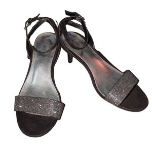 Fioni Glitter Slingback Sandals